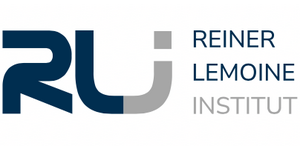 Das Logo des Reiner Lemoine Instituts zeigt stilisierte Buchstaben "RLI" in Blau und Grau.